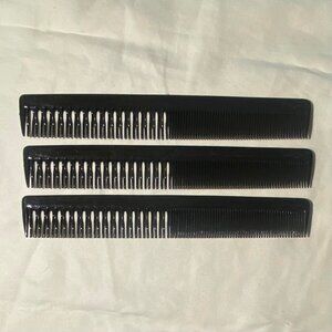 Vintage 1980s Goody Set of 3 Detangle Combo Combs - Old Store Stock